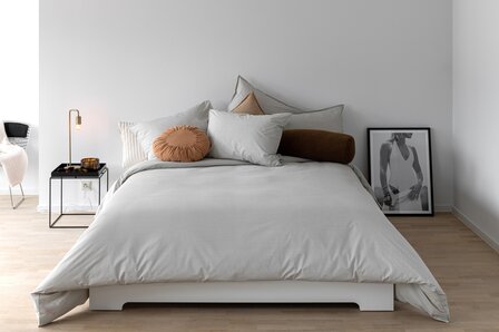Twice taupe Percale 