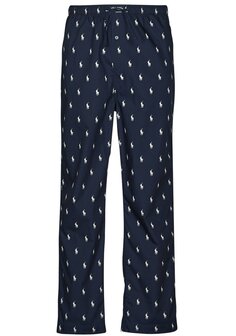 Pyjamabroek katoen navy Logo Ralph Lauren