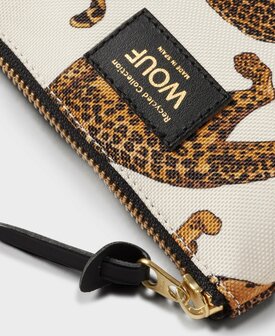 Wouf Leopard small pouch