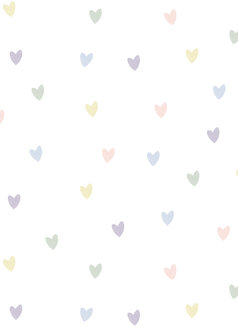 Heart pastel