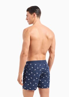 Emporio Armani Zwemshort met borduursel 