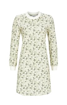 Sleepshirt gebloemd groen Ringella