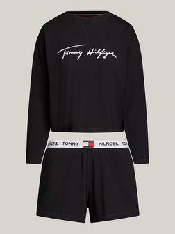 Tommy Hilfiger pyjamaset met T-shirt en short 