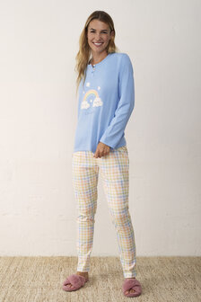 Pyjama Awesome blauw Promise