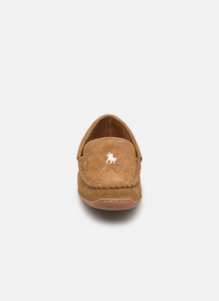 Brenan su&egrave;de pantoffel Cognac Polo