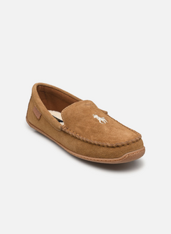 Brenan su&egrave;de pantoffel Cognac Polo