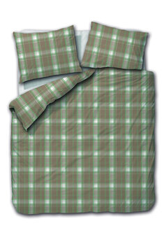 Courchevel green/beige flanel