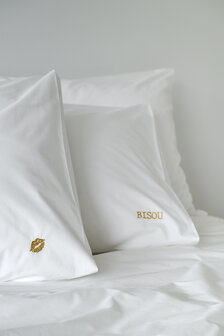 Bisou goud percale