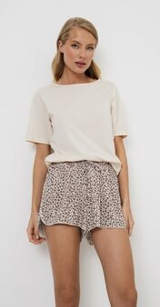 Pyjama short Lummy Tiger beige Aruelle