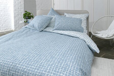 Ants blauw katoen promo