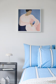 Santos blauw  katoen