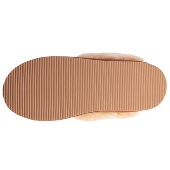 Open pantoffel Eva camel Isotoner