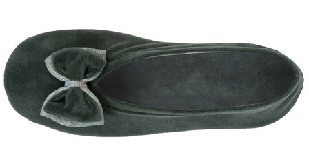 Ballerina saliegroen strik Isotoner