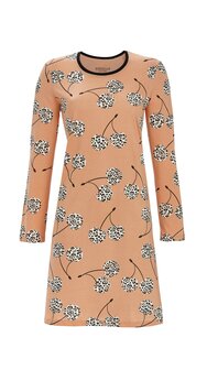 Nachtkleed met trendy kersenprint Ringella