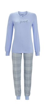 Pyjama love yourself blauw Ringella