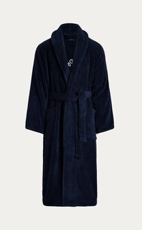 PRL borduur badjas navy Polo Ralph Lauren