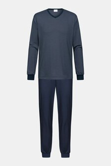 Pyjama Benninson jachtblauw heren Mey