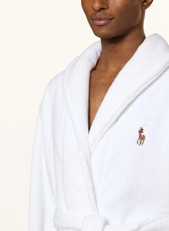 Polo Bear Ralph Lauren badjas wit 