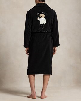 Polo Bear Ralph badjas zwart