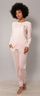 Pyjama Logo Beertje roze Verdissima