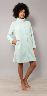 Vest met knopen aqua Verdissima