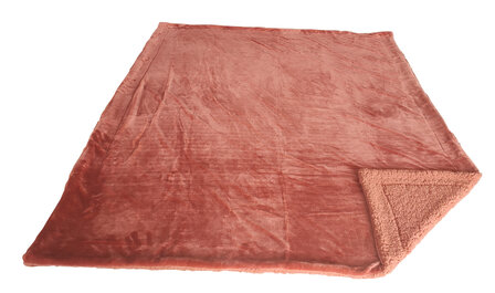 Plaid Kopenhagen terracotta