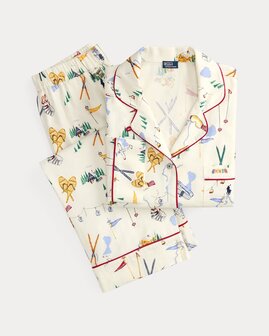 Flanellen pyjamaset Ralph Lauren