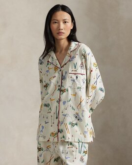 Flanellen pyjamaset Ralph Lauren