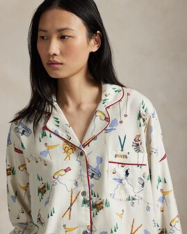 Flanellen pyjamaset Ralph Lauren
