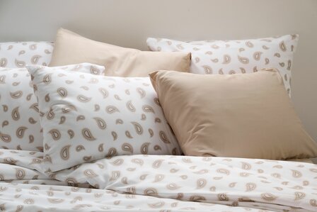 Sault greige satin