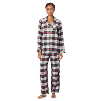 Pyjamaset brushed twill creme pld Lauren Ralph Lauren