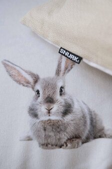 Snurk dekbedovertrek Bunny flanel