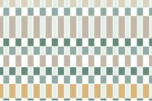 Loco aqua-geel satin