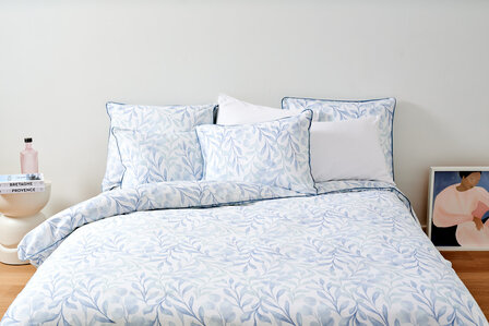Logy blauw satin