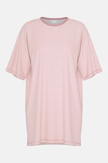 Bigshirt gestreept pink Mey 