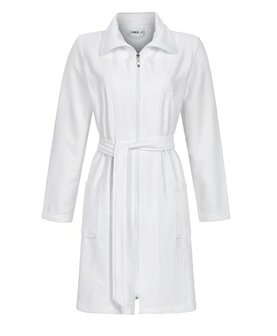Badjas met rits wit Ringella 