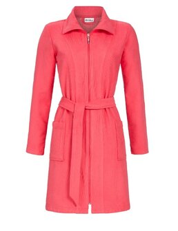 Badjas met rits flamingo Ringella 