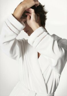 Badjas Dahlia white Pluto