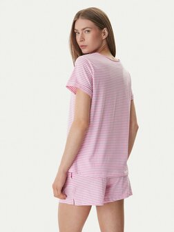 Shorty rose/wit gestreept Lauren Ralph Lauren