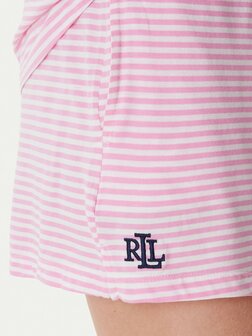 Shorty rose/wit gestreept Lauren Ralph Lauren