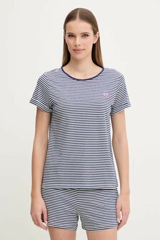 Shorty marine/wit gestreept Lauren Ralph Lauren