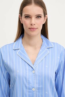 Nachthemd LRL blauw Lauren Ralph Lauren