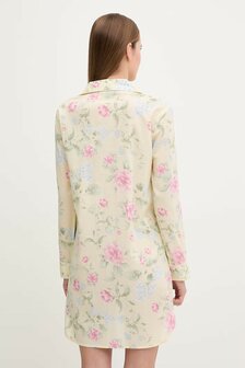 Nachthemd geel gebloemd Lauren Ralph Lauren