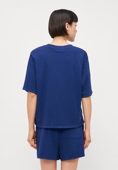 Blauwe club pyjamashort Ralph Lauren 