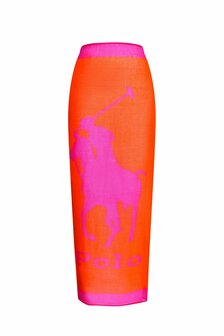 Pareo Ralph Lauren Pony oranje