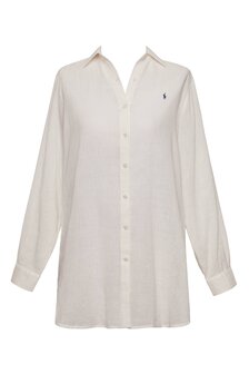 Boyfriend shirt Ralph Lauren Creme-wit