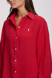 Boyfriend shirt Ralph Lauren Cruise red