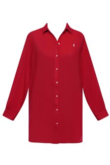 Boyfriend shirt Ralph Lauren Cruise red