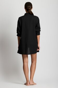 Strandjurk Lauren Ralph Lauren Logo Embroidered Black