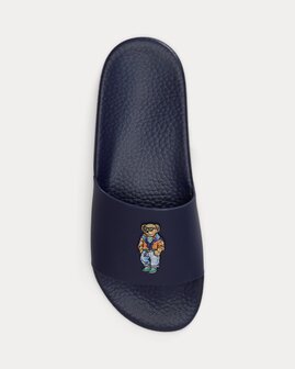Slipper Polo Bear Ralph Lauren Marine blauw